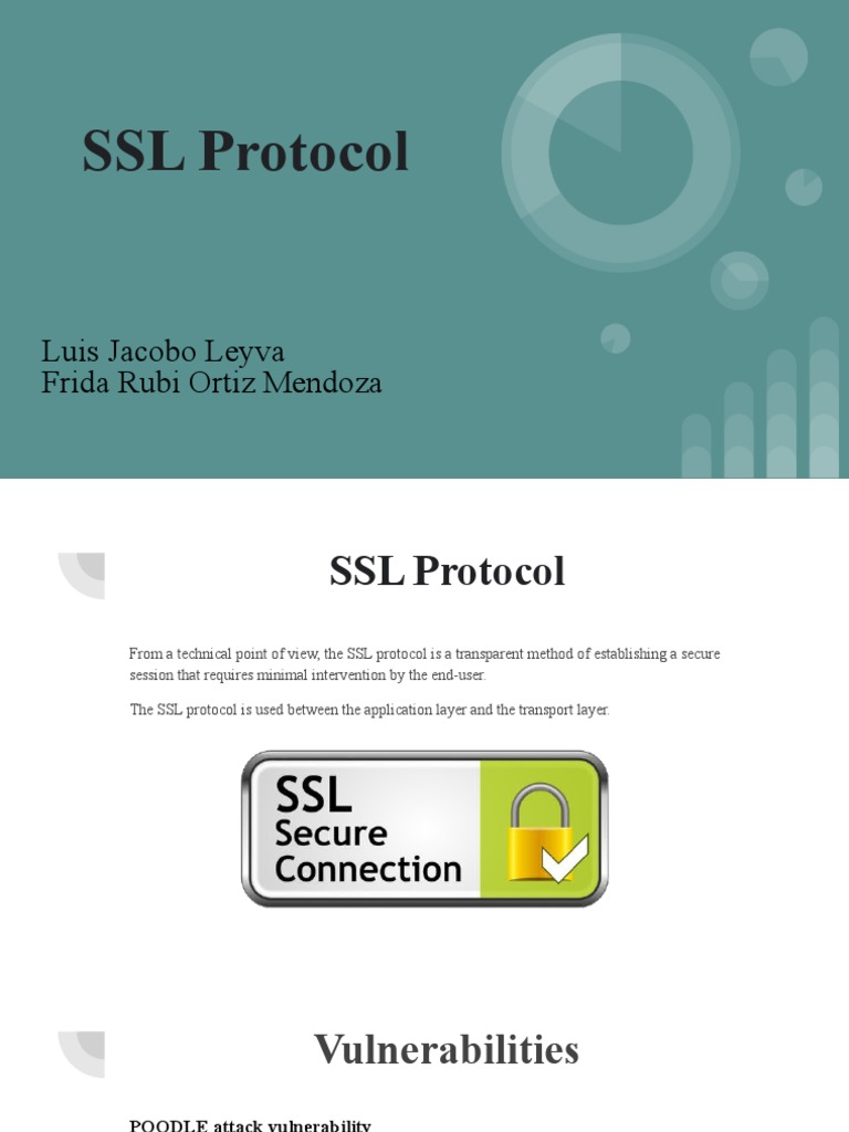 SSL y Protocolos de Seguridad | PDF | Transport Layer Security | Poodle