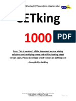 Cetking CET1000 Must Do 1000 Questions From Previous Years MBA MHCET Free eBook