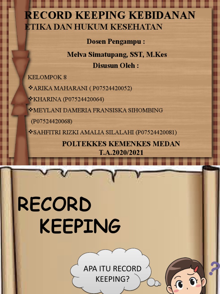 Record Keeping PDF
