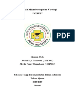 Makalah Mikrobiologi Dan Virologi VIRUS