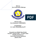 Cidera Lutut Pada Olahraga - Dewi Ratnasari - 1865050059