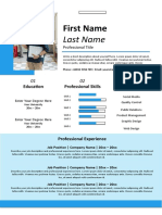 Glints CV Template