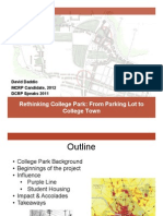 Rethink College Park -  DCRP Speaks Presentation