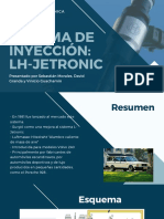 Sistema de Inyección - LH-Jetronic