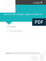 Lectura 1 Gestion Del Tiempo Aspectos Basicos