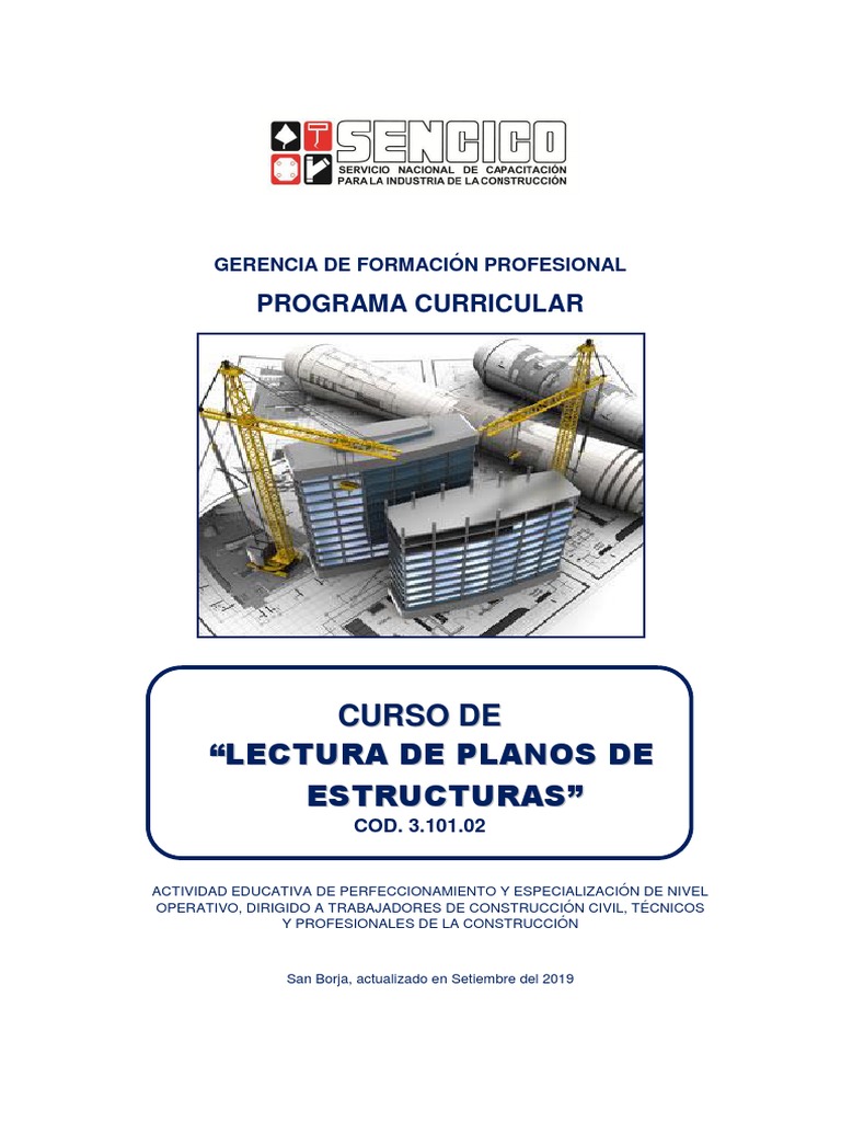 Curso de Lectura de Planos Estructurales | PDF | Evaluación | Aprendizaje