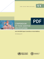 Compendium of Food Additive Specifications