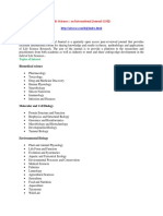 Life Sciences: An International Journal (LSIJ)