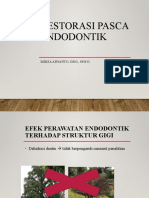 Restorasi Pasca Endodontik Mirza