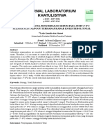 Effect of Serum Storage Duration on Total Cholesterol Levels