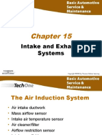 Chapter 15 Intake and Exhaust Systems