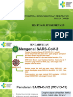 Pengendalian Lingkungan Perawatan Pasien COVID - 19