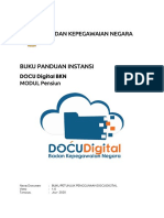 Draft (Instansi) Manual Book Pensiun DocuDigital