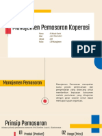 Manajemen Pemasaran Koperasi