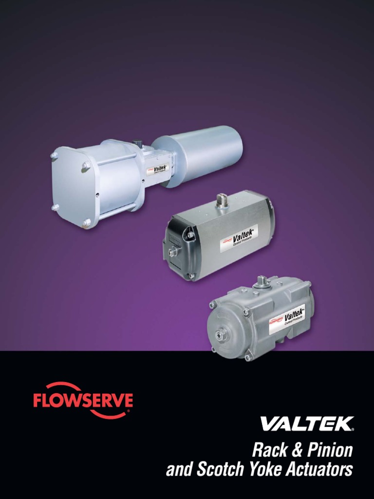 VLATB110Rack & Pinion & Scotch Yoke Actuators TB PDF Actuator Valve