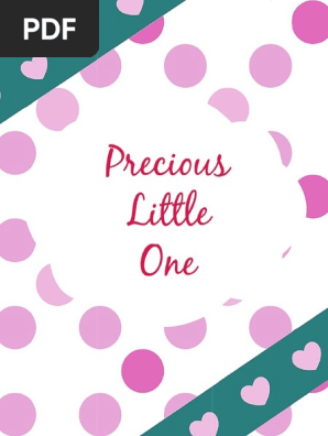 Printable Baby Book Girl Version