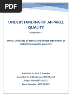 Garment Defects Original