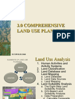 3.0 Comprehensive Land Use Planning