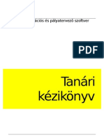 Pályatervező Tanari - Kezikonyv