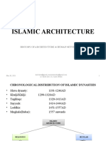 Islamic Architecture: History of Architecture & Human Settlement Ii