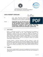 DBM Local Budget Circular 136