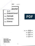 Blanchet - Op. 15, No 3 - Polonaise