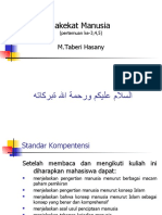 Pertemuan Ke 3,4,5, Hakekat Manusia)