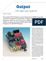 S/PDIF Output: For OSCAR and Other Digital Audio-Equipment