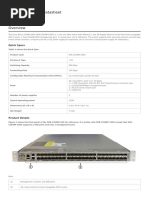 N3K-C3548P-10GX Datasheet: Quick Specs