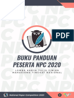 Buku Panduan Peserta NPC 2020