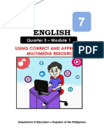 English: Quarter 3 - Module 1