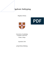 Algebraic Subtyping PDF