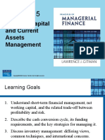 Working Capital and Current Assets Management