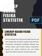 Fisika Statistik dan Termodinamika