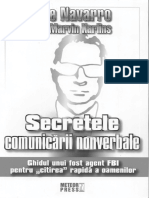 Joe Navaro Secretele Comunicarii Nonverb