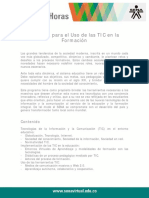 Asesoria Para El Uso de Las TIC en La Formacion