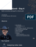 Innovator Island - Day 4: Build A Serverless Web App For A Theme Park