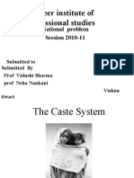 Pioneer Institute of Professional Studies: National Problem Session 2010-11