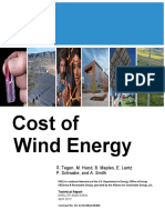 Cost of Wind Energy Review