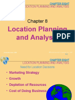 chap08-LOCATION AND PLANNING ANALYSIS