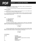 Elex - EXPERIMENT 3 Rectifier