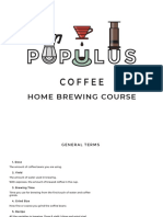 Home Brewing Course - Populus Coffee