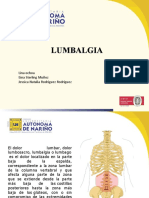 Exposicion Lumbalgia