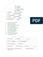 Adverbs Vs Adjectives