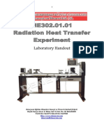 Laboratory Handout Radiation Heat Transfer