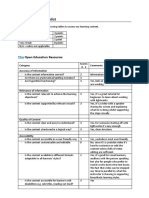 Digital Media Checklist