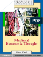 Diana Wood, Medieval economic thought (inglés)