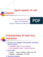 Immunological Aspects of Viral Infection: Dept. of Microbiology Faculty of Medicine Andalas University