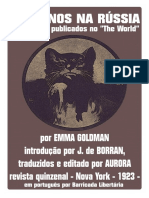 Emma Goldman Dois Anos Russia