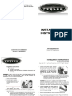 Fesler H.I.D. Conversion Kit Installation Instructions